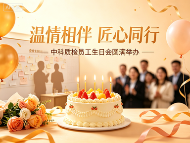温情相伴 匠心同行｜中科质检员工生日会圆满举办
